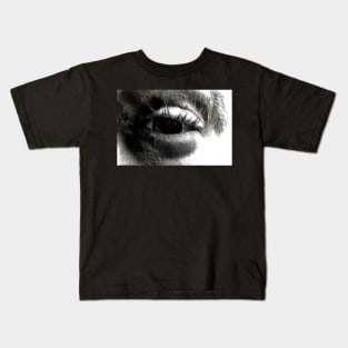 Squinting Eye of the Shade Kids T-Shirt